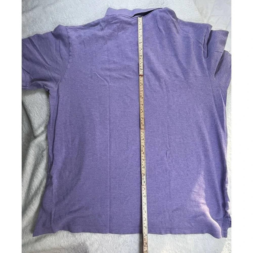 Polo Ralph Lauren 2XLT Purple Big Tall Pony Logo Short Sleeve Polo Shirt